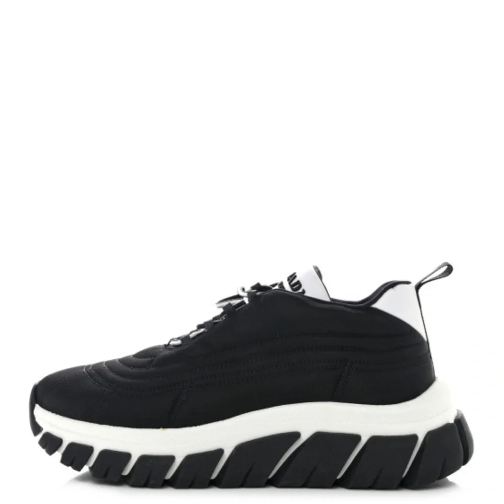 Prada Black and White Chunky Sneakers - Picture 4 of 7